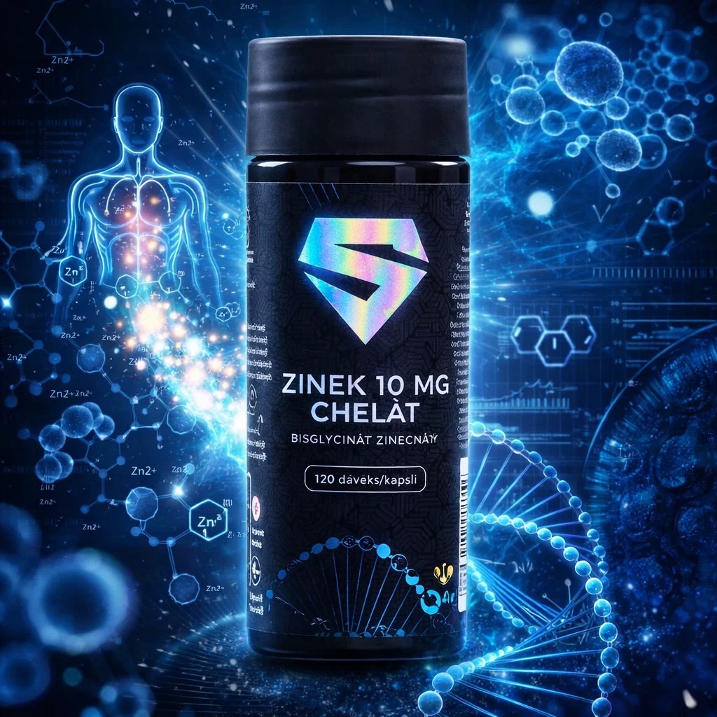 SWAGLIFT Zinek 10 mg chelát (bisglycinát zinečnatý) – vegan kapsle